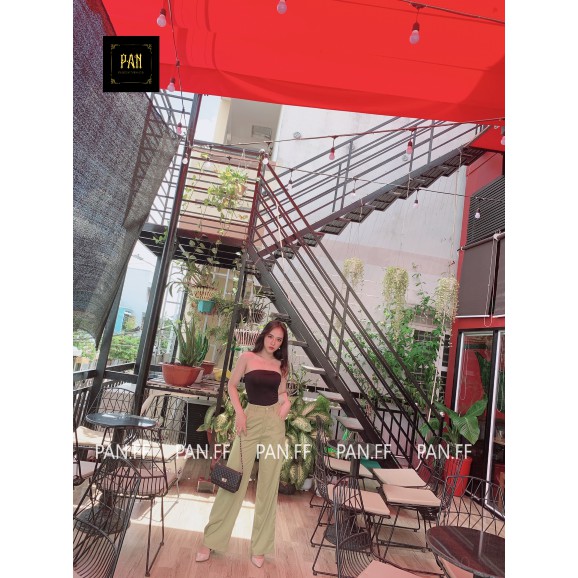 Set Quần suông áo ống có tách set + ảnh chụp thật của shop