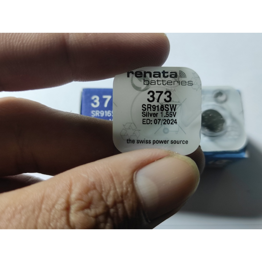 1 Viên Pin Đồng Hồ Renata Thụy Sĩ SR916SW / 373 Loại Tốt