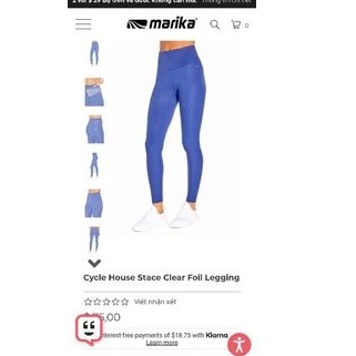 Quần tập Marika Cycle House xuất xịn