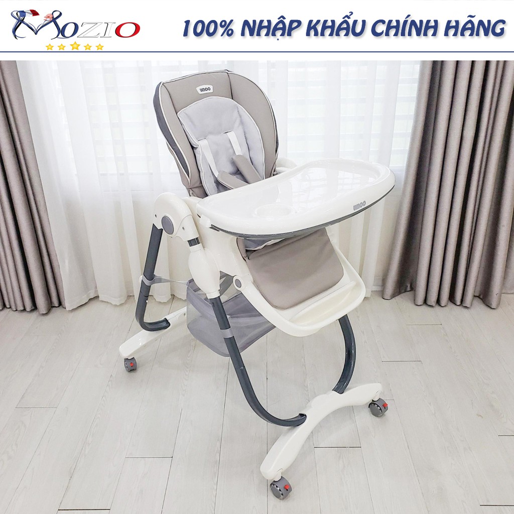 Ghế ăn dặm đa năng Newber - Umoo U04 có ngả lưng và nâng hạ độ cao 2022 | Ghế cho bé tập ăn dặm