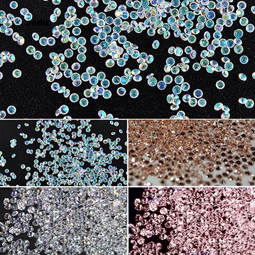 Túi 1000 hạt đá mini 1.2mm lấp lánh trang trí móng tay