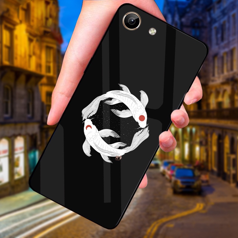 Ốp Lưng VIVO Y53, Y71, Y81, Y83 Mặt kính cường cao cấp, sáng bóng, Thiết kế độc quyền