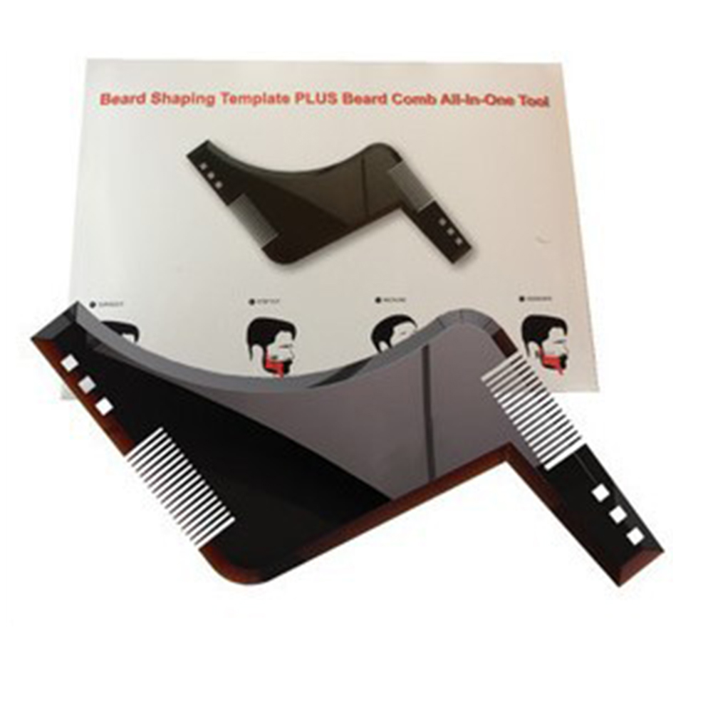 (Hàng Mới Về) Lược Hai Mặt Hỗ Trợ Tạo Kiểu Râu Cho Nam Giới | BigBuy360 - bigbuy360.vn