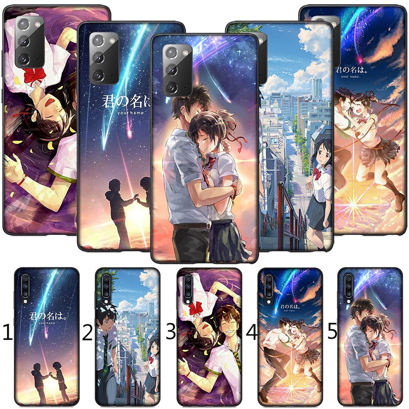 Ốp điện thoại silicon mềm hình anime your name g100 cho iphone 7 8 7+ 8+ 6+ 6s+ xr xs max 5 5s