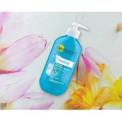 Sữa rửa mặt Garnier Hautklar 200 ml của Đức - nước hoa hồng garnier hautklar