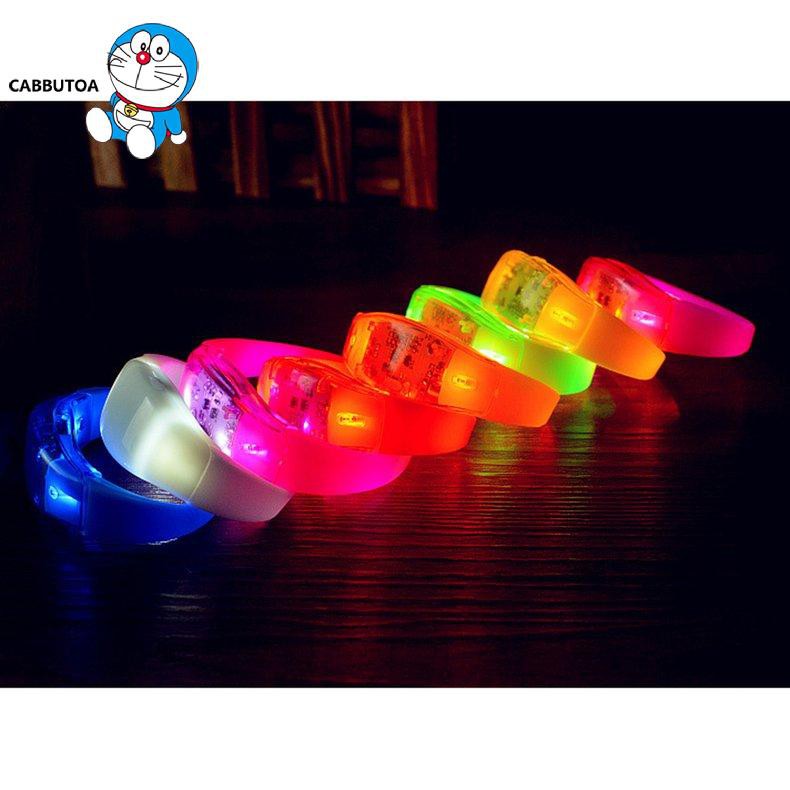 Vòng Tay Đèn Led Điều Khiển Bằng Giọng Nói