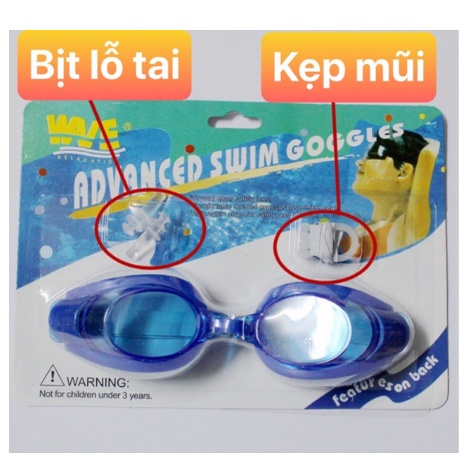 Kính Bơi Cho Bé Chống Tia UV,Kính Tập Bơi Trẻ Em Có Hộp Đựng