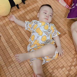 Combo 5 bộ cotton giấy chất đẹp cho bé 150k