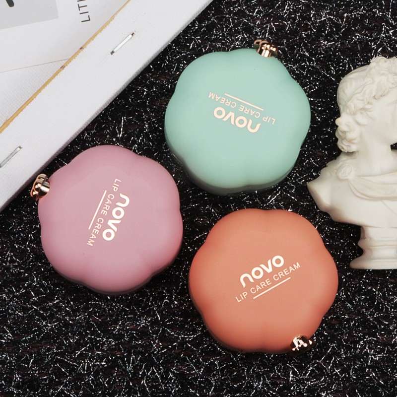 Mặt nạ ngủ môi dưỡng ẩm NOVO Lip Balm kèm cọ | BigBuy360 - bigbuy360.vn