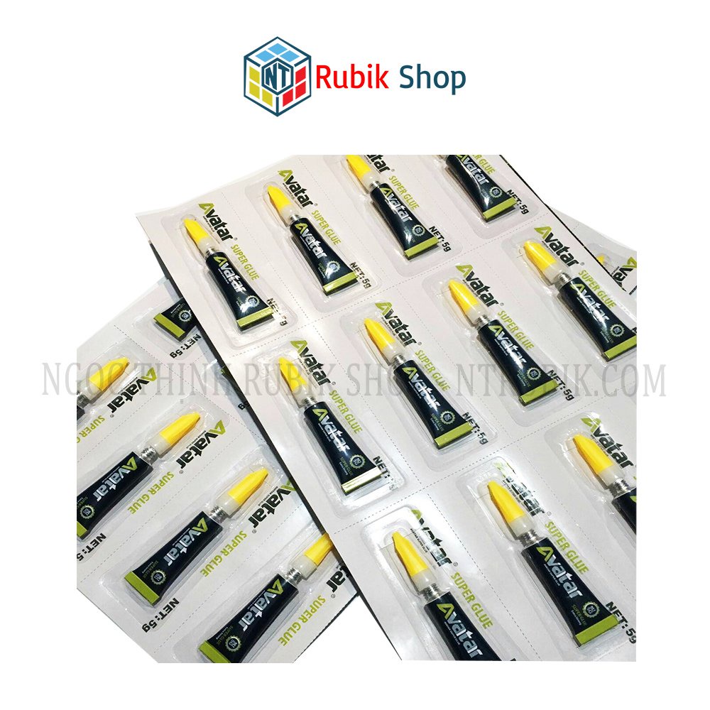 [Phụ kiện Rubik Bik] Keo Mod Nam Châm Cho Rubik - Avatar Super Glue 5g