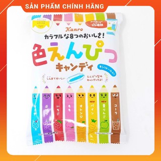 Kẹo hoa quả KANRO sắc màu hình bút chì
