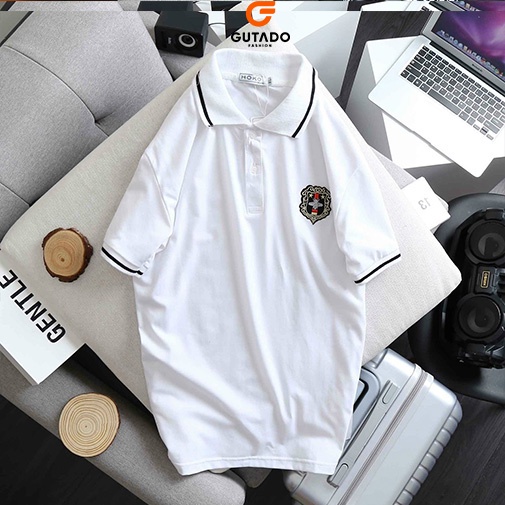 Áo thun Polo Nam nữ chất thun cá sấu 231 Thêu Ong Bee style Hàn quốc phong cách Ulzzang