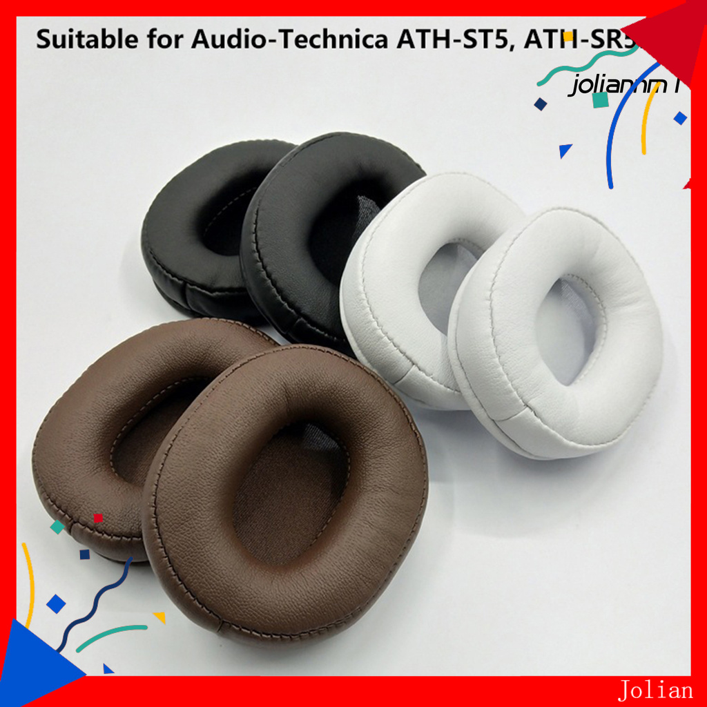 Miếng Đệm Tai Nghe Bằng Xốp Giả Da Cho Audio Technica Ath-Sr5 Ath-Sr5Bt