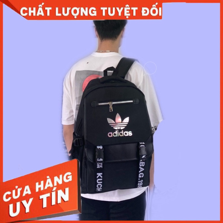 Balo Nam Nữ Thời Trang Adidas, phong cách ulzzang, Đựng Laptop Đi Học Phát Sáng Phong Cách Hàn Quốc - Hàng nhập khẩu
