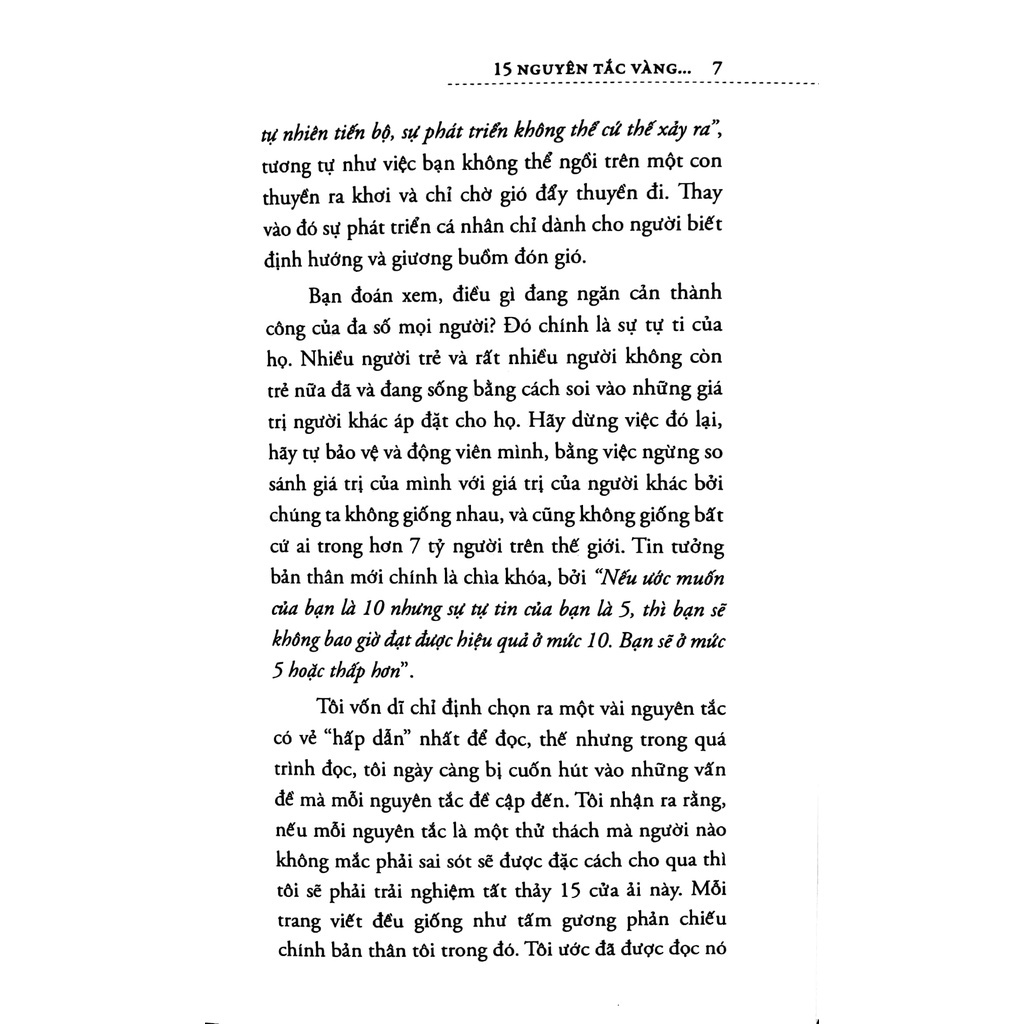 Sách - 15 Nguyên Tắc Vàng Về Phát Triển Bản Thân - AlphaBooks