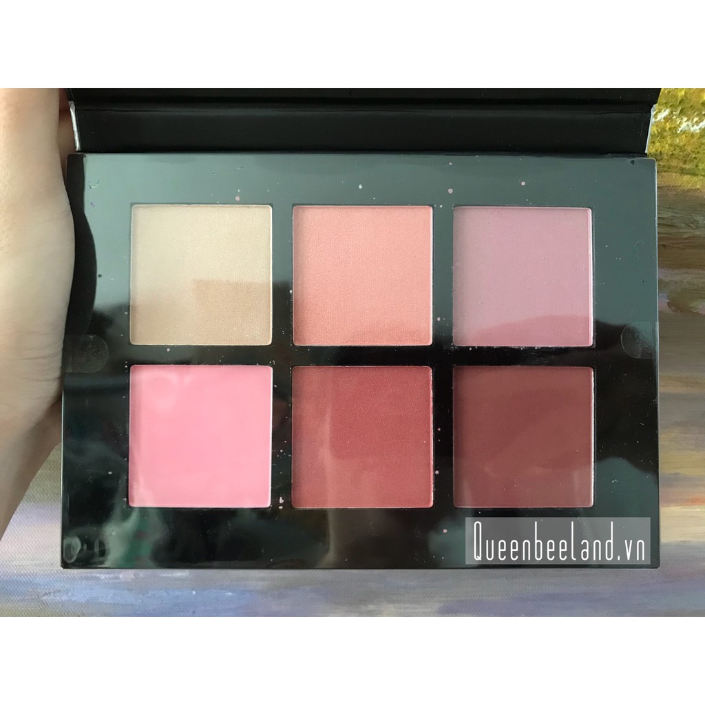 BẢNG PHẤN MÁ HỒNG 6 Ô PROFUSION COSMETICS 6 SHADE BLUSH PALETTE