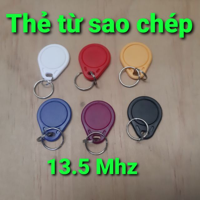 Thẻ từ - Thẻ cảm ứng RFID 13.56MHz sao chép được