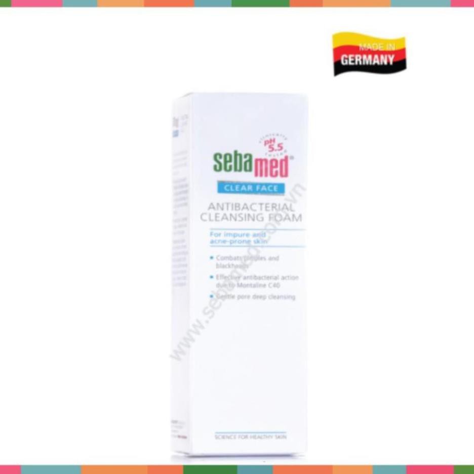 SỮA RỬA MẶT ANTI-ACNE KHÁNG KHUẨN SEBAMED pH5.5 - 50ml/150ML - ĐỨC | BigBuy360 - bigbuy360.vn