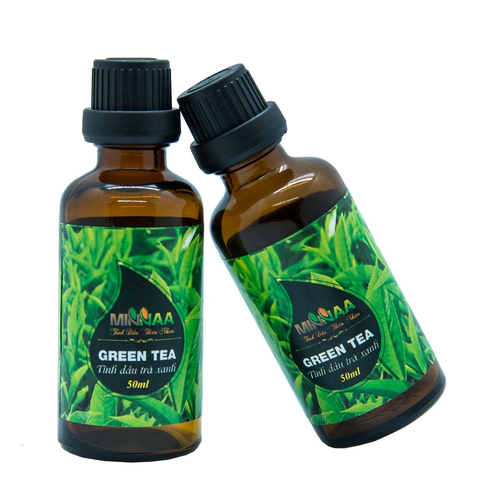 Tinh dầu Trà Xanh 50ML thương hiệu MINNAA nhaaph khẩu Ấn Độ hương thơm dịu nhẹ xông phòng cực tốt