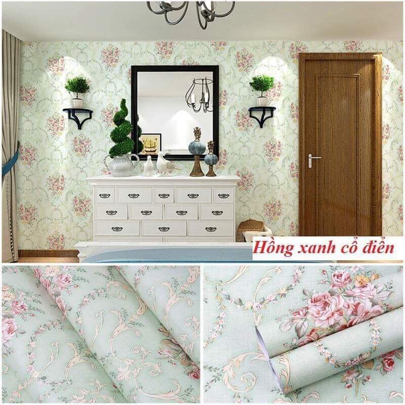 COMBO 10m giấy dán tường khổ rộng 0.45m có sẵn keo( chat chọn mẫu) | BigBuy360 - bigbuy360.vn