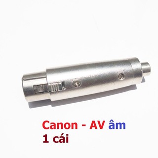 Jack canon ra av 1 đầu canon cái ra 1 đầu av - 1 cái