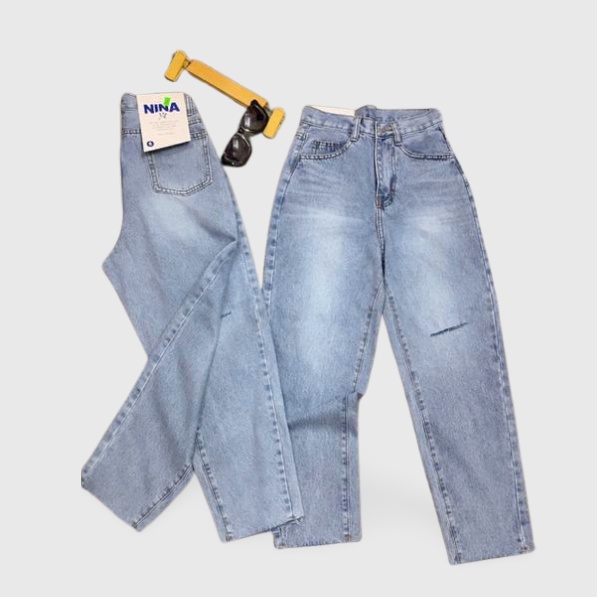 Quần baggy size SML rách gối cá tính