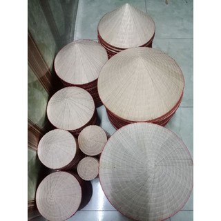 Nón lá trang trí đủ kích thước giá xưởng sản xuất