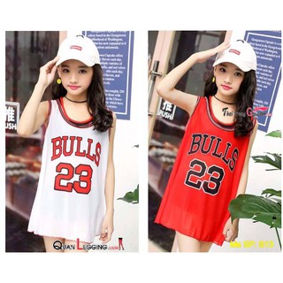 Đồ tắm biển nữ, đồ bơi nữ kín đáo kèm áo bulls nguyên Set - B13