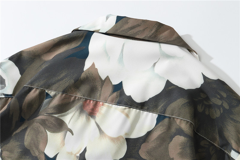 Áo Sơ Mi Nam Ngắn Tay Có Cổ In Hoa Thời Trang | BigBuy360 - bigbuy360.vn