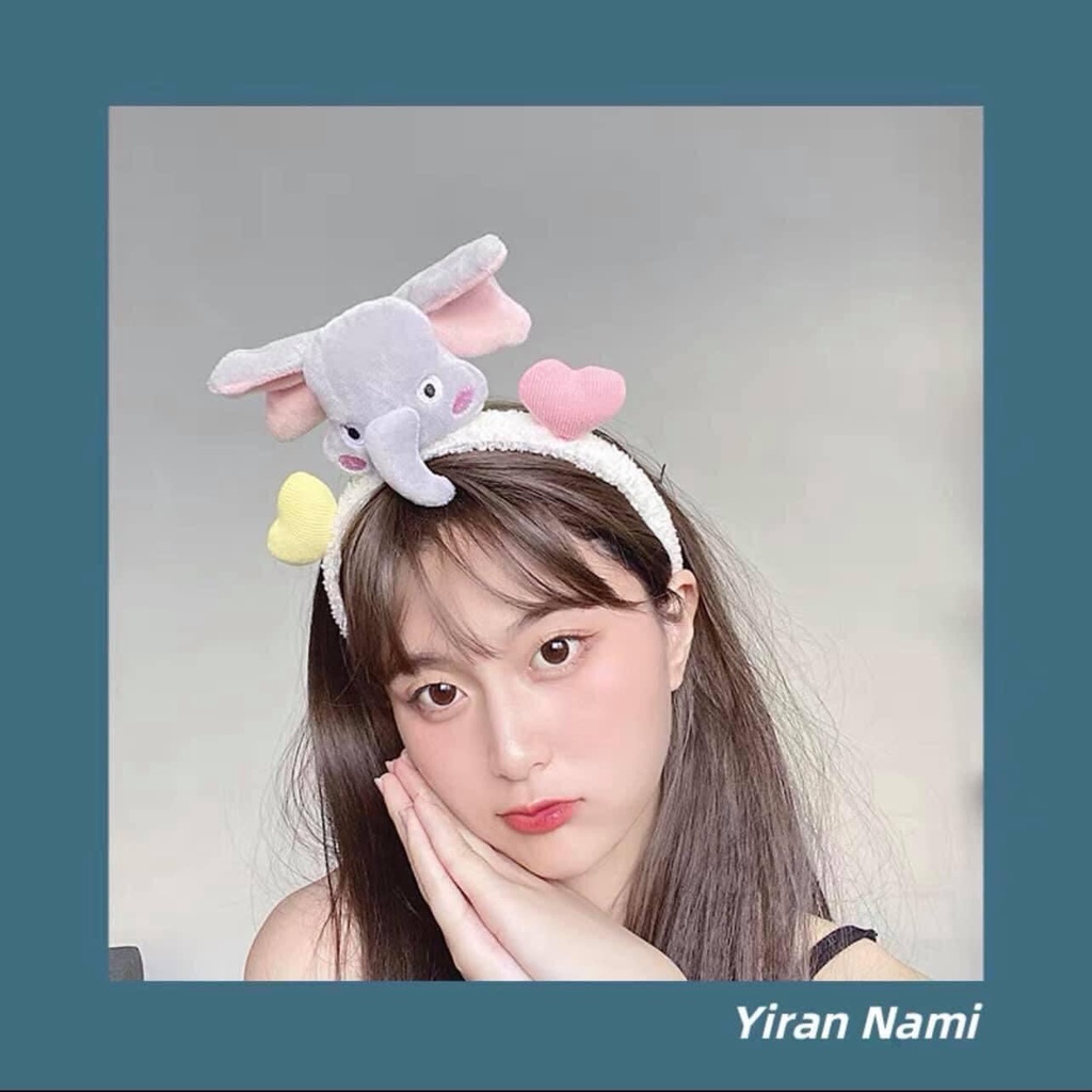 Cài tóc Voi và gấu Pooh