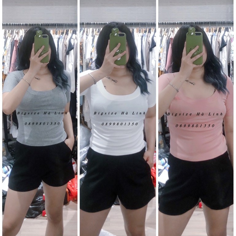ÁO BODY PHÔNG TRƠN CỔ VUÔNG (60-75kg)