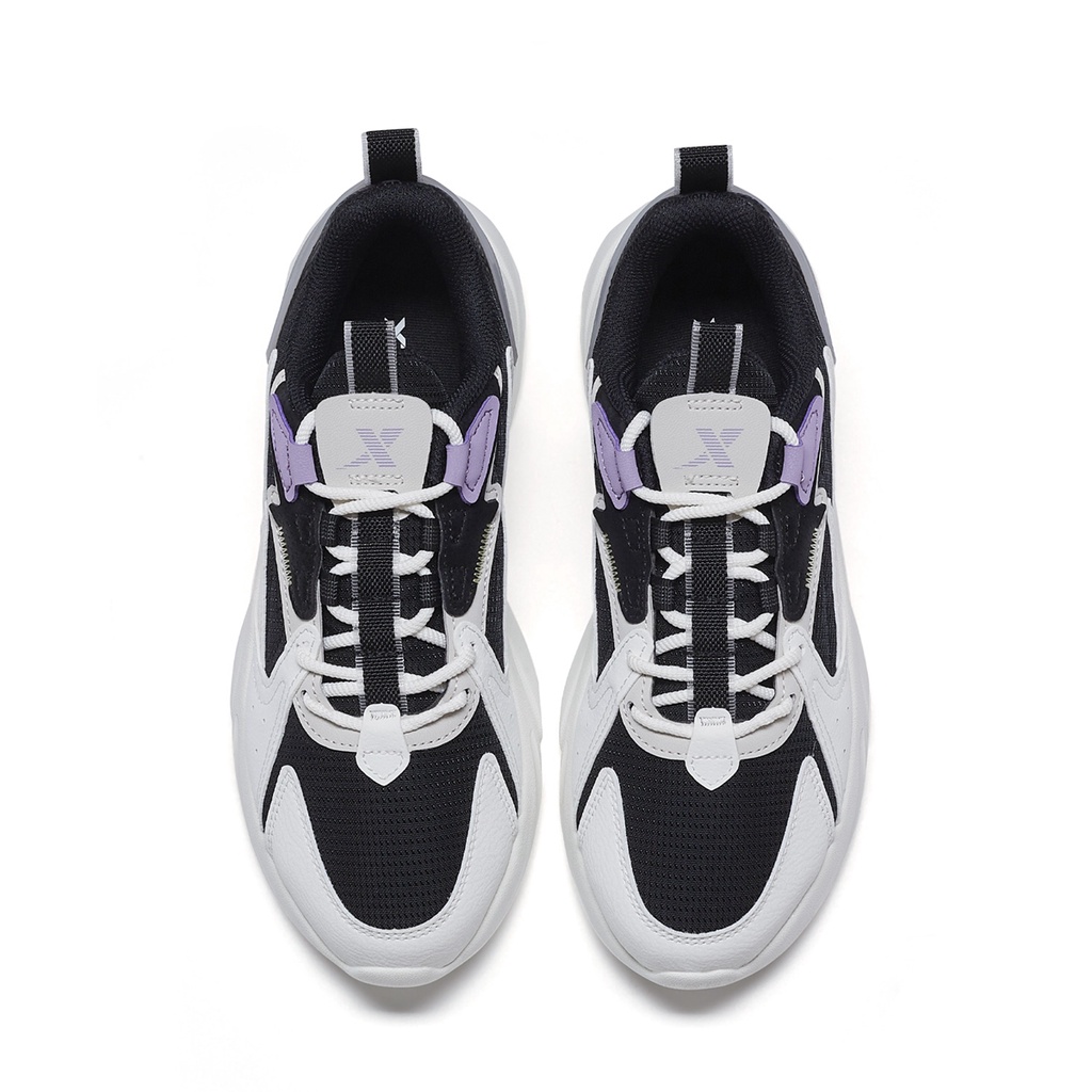 Giày thể thao XTEP thoáng khí chống mòn phong cách retro thời trang cho nữ