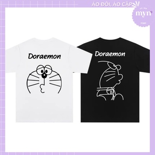 ( MẪU MỚI) Áo Đôi Doraemon Nhí Nhảnh Nam Nữ, Bạn Thân Cực Đẹp