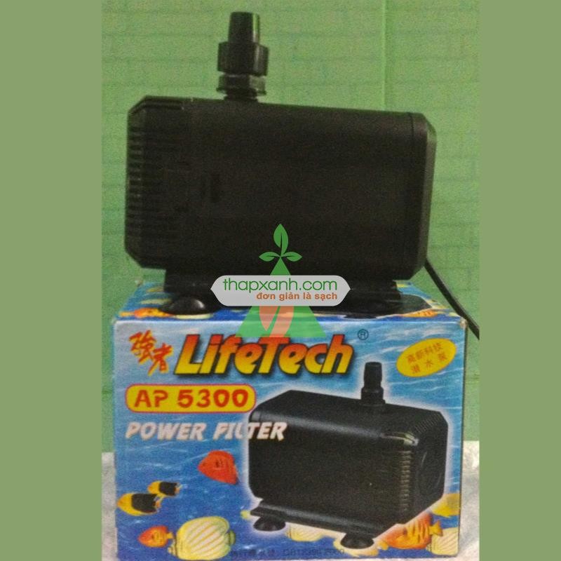 Máy bơm bể cá LifeTech AP5300, bơm Thủy canh Aquaponics tự động