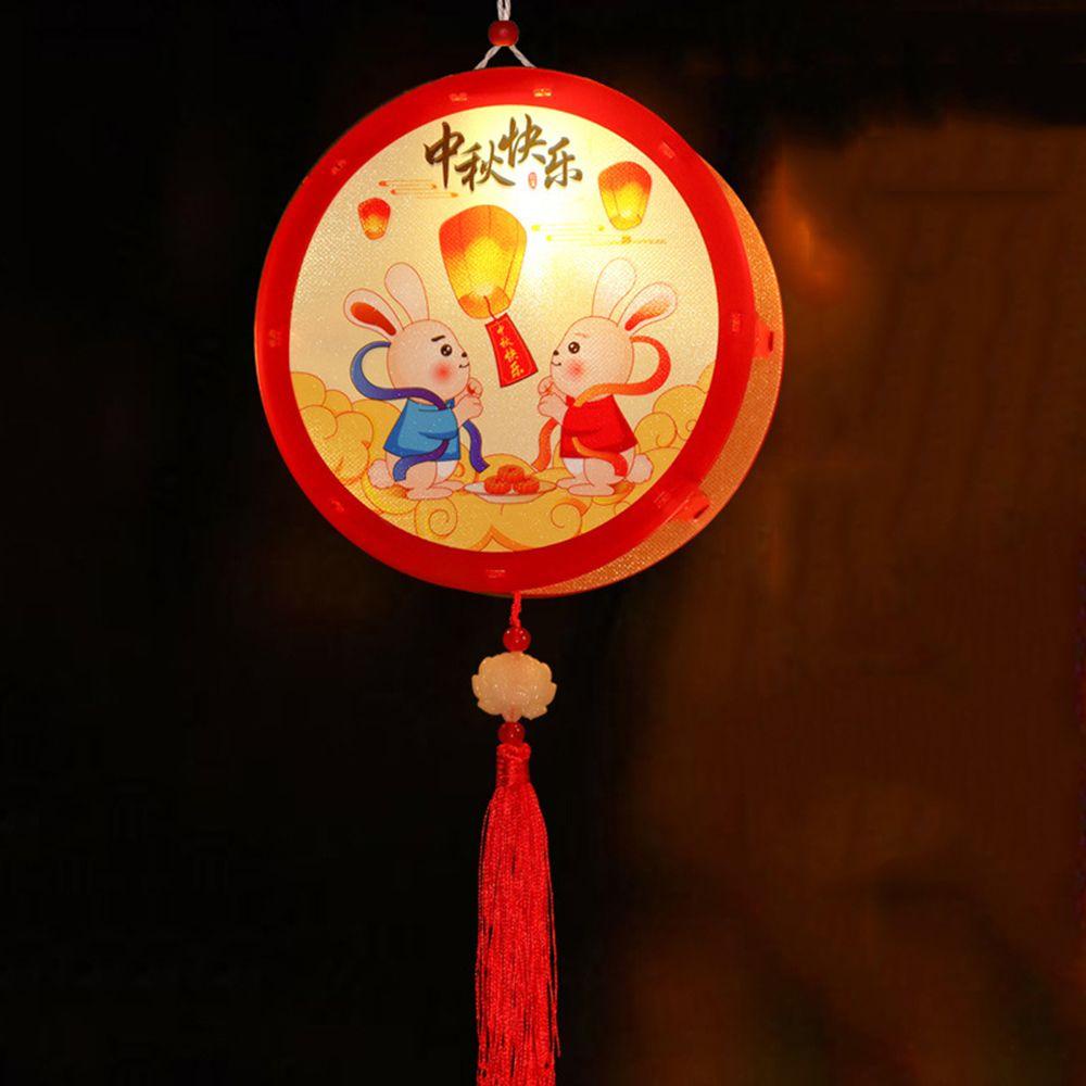 ELLSWORTH Lồng Đèn Giấy Thủ Công Hình Thỏ Dễ Thương Trang Trí Nhà Cửa