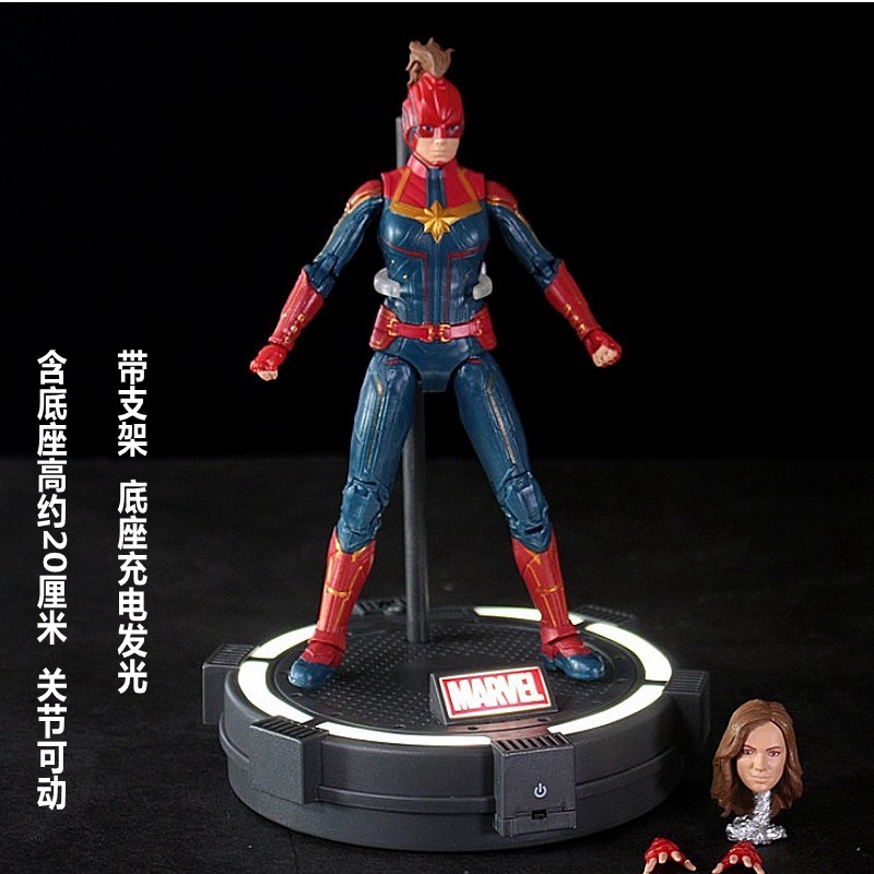 Mô hình Figure Marvel Avengers Iron Man Spider-Man Hawkeye Ant-Man Thanos Falcon Hulk Captain America - Kunder Shop
