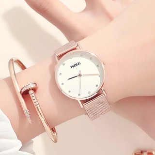 Đồng hồ nữ Mike hàng chính hãng dây lưới size 32mm