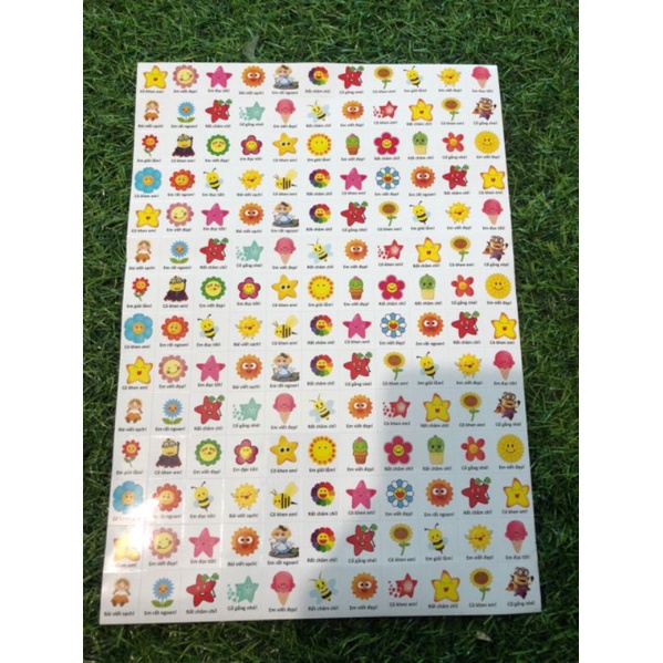 sticker khen thưởng học sinh