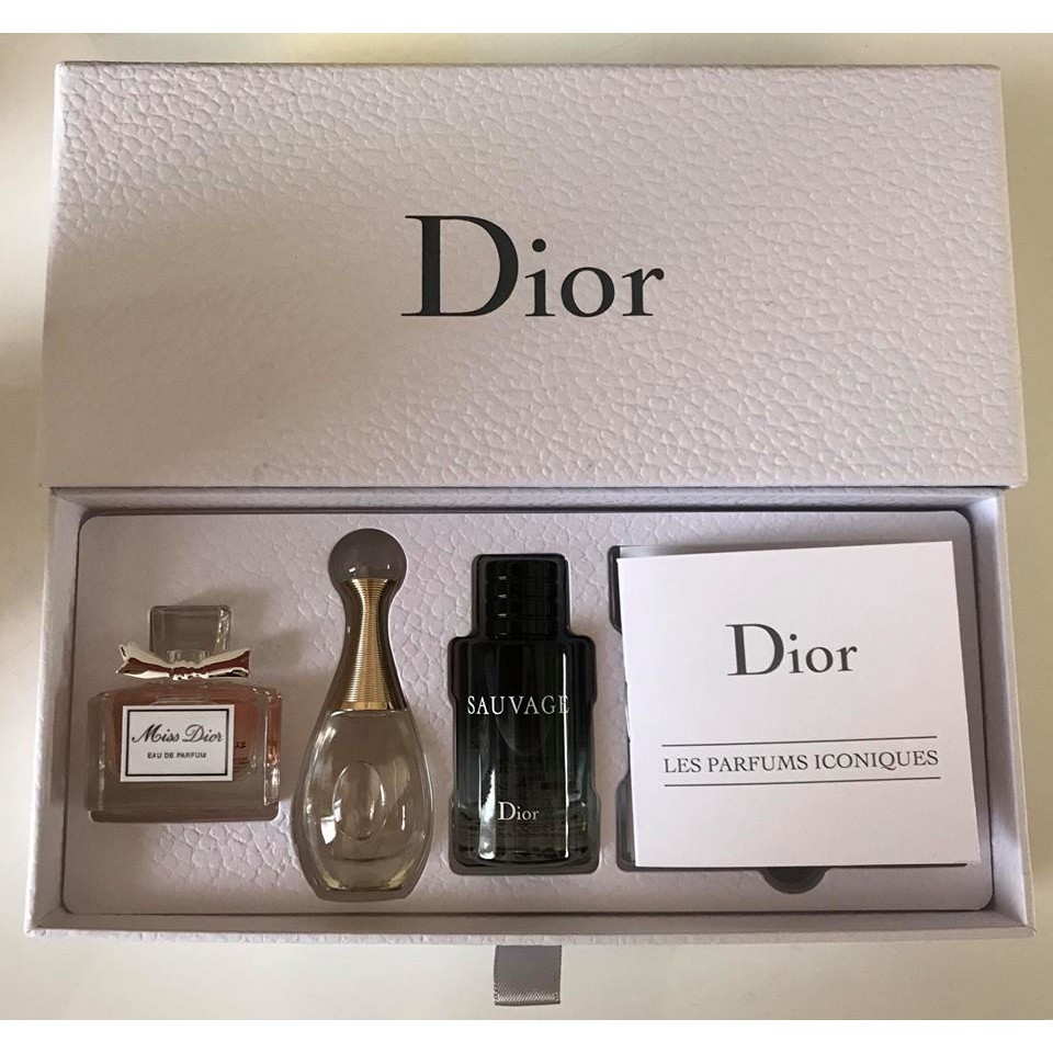Nuớc hoa mini Dior mini perfume set (3pc)