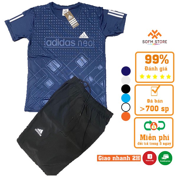 Đồ Bộ Thể Thao Nam Đồ Tập Gym Nam Chất Liệu Thun Lạnh Cao Cấp - Mẫu Mới