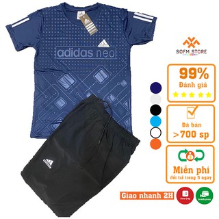 [ẢNH THẬT 📸] Đồ Bộ Thể Thao Nam Đồ Tập Gym Nam Chất Liệu Thun Lạnh Cao Cấp - Mẫu Mới