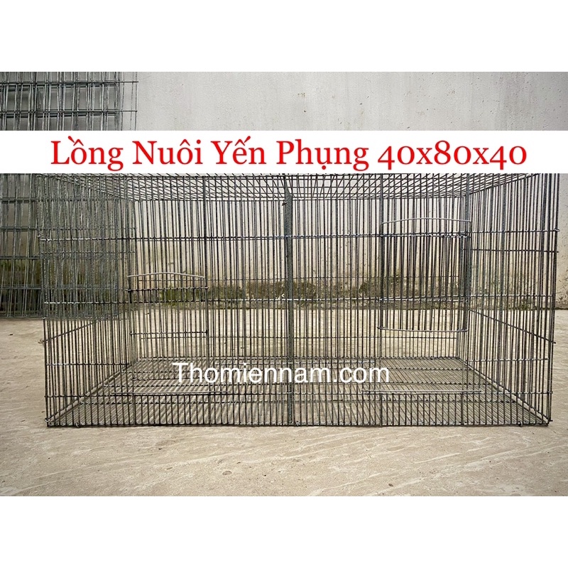 Lồng Chim Yến Phụng Nan Kẽm To