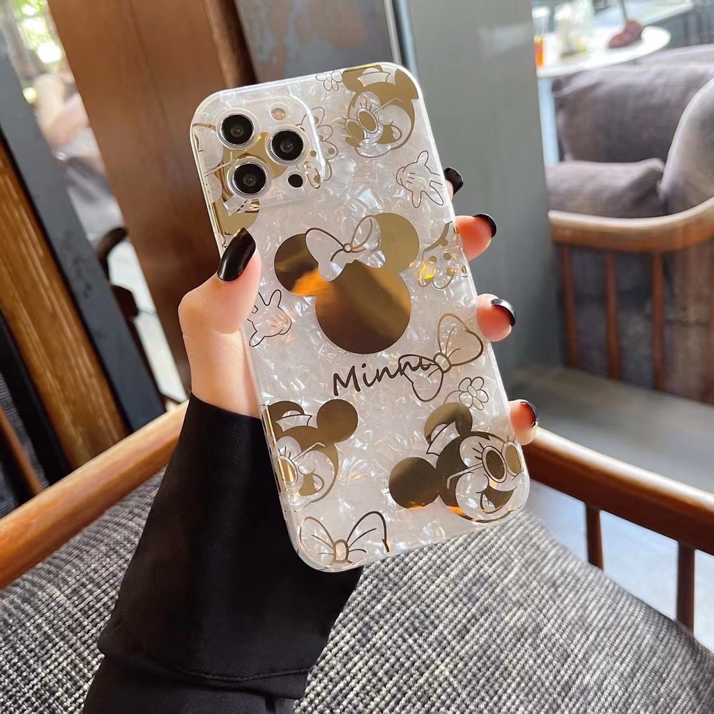 HUAWEI Ốp Điện Thoại TPU Mềm In Hình Mickey / Minnie Cho Iphone 6 7 8 Plus Xs Max Xr 11 12 13 14 P30 P40