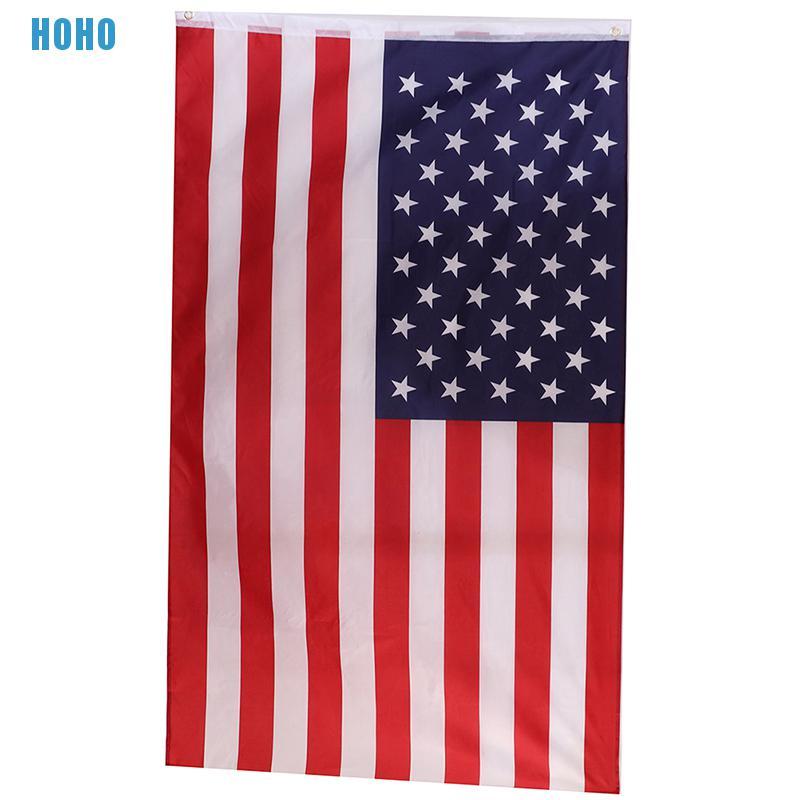 Cờ nước Mỹ kích thước 5x3ft 90x150cm trang trí