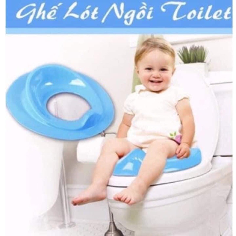 Bệ thu nhỏ bồn cầu - miếng lót bồn cầu tập đi vệ sinh cho bé 👶👏 an toàn tiện lợi