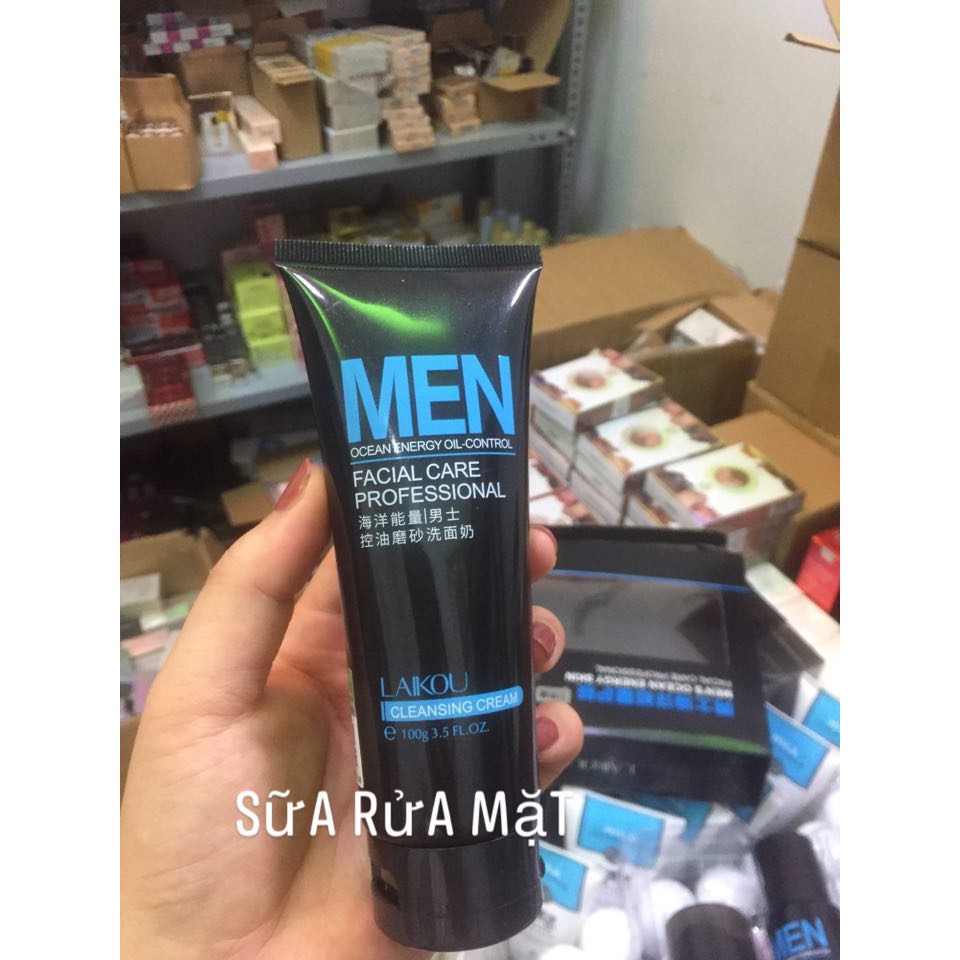 Bộ sản phẩm chăm sóc da dành cho nam Laikou- Lcosin | BigBuy360 - bigbuy360.vn