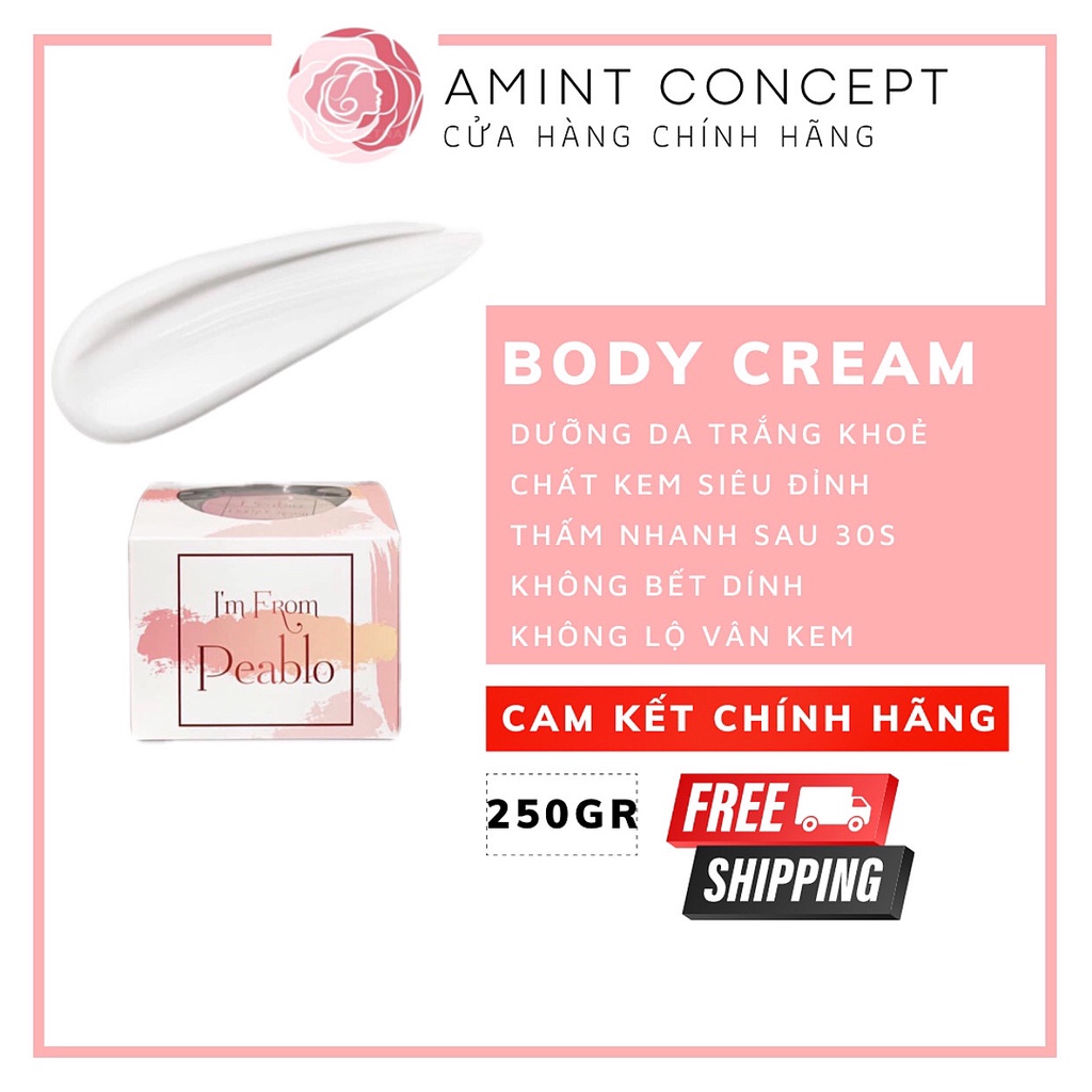 PEABLO BODY CREAM (kèm quà xinh)