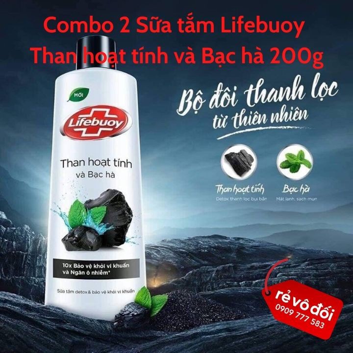 Sữa tắm Lifebuoy trà phúc muối lộc 200g- Lifebouy -Lifeboy | BigBuy360 - bigbuy360.vn