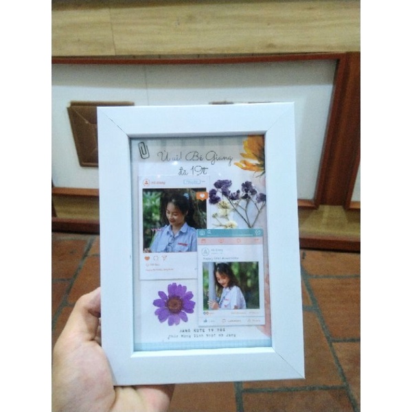 Khung ảnh Canvas Chúc Mừng Sinh Nhật