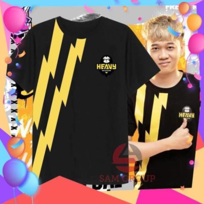 NEW  áo  Free Fire Team HEAVY - hình in cực chất .0